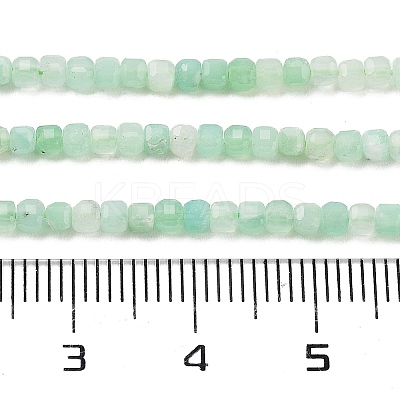 Natural Chrysoprase Beads Stands G-H042-B30-01-1