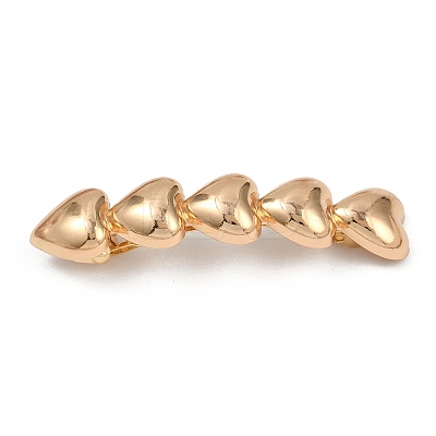 Alloy with Iron Clip Hair Barrettes PHAR-G014-01A-G-1