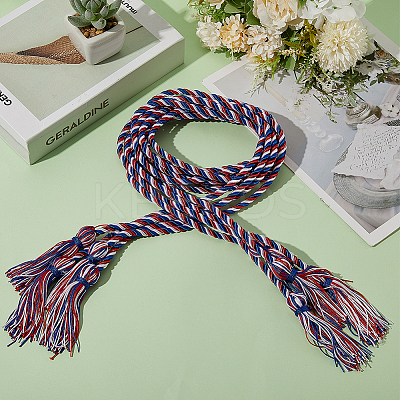 Polyester Double-end Tassels Fringed Bachelor's Gown Hanger FIND-WH20041-001B-1