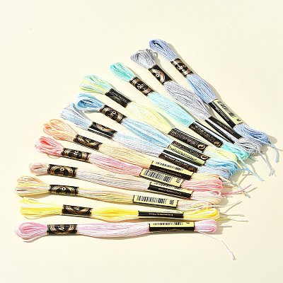 6-Ply Polyester Embroidery Floss OCOR-FZ0001-01B-1