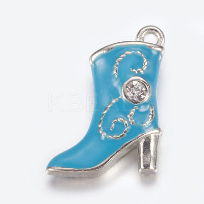 Alloy Enamel Pendants E516-1-1