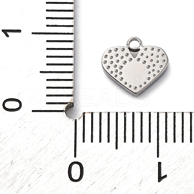304 Stainless Steel Rhinestone Pendants STAS-S163-36P-1