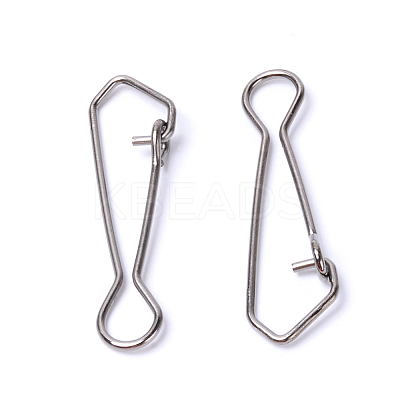 201 Stainless Steel Fishing Connector Quick Change Safe Lock FIND-WH0067-32G-1