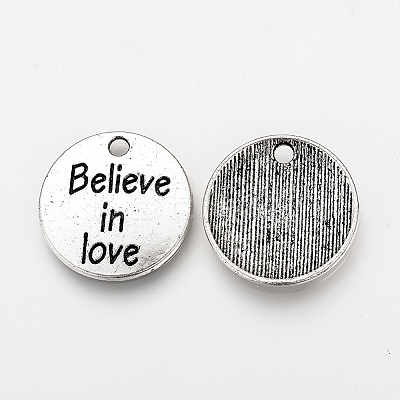 Tibetan Style Alloy Pendants TIBEP-Q078-17AS-NR-1