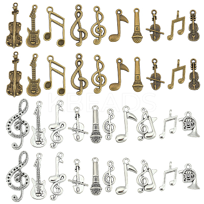 Tibetan Style Alloy Pendants TIBE-PH0002-08-1
