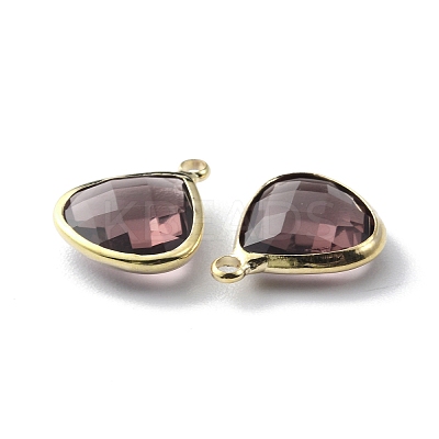 Alloy Glass Pendants GLAA-WH0036-14B-1