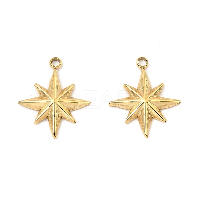 304 Stainless Steel Pendants X-STAS-A089-02G-1