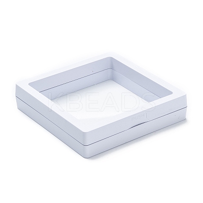 Square Transparent PE Thin Film Suspension Jewelry Display Box X1-CON-D009-01A-05-1