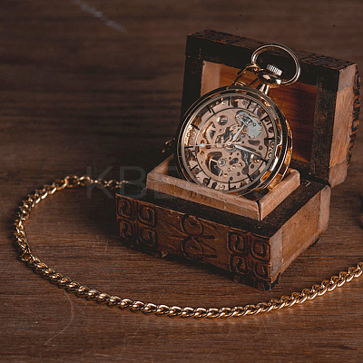 5Pcs 5 Colors Alloy Clip Pocket Watch Chain FIND-FH0009-15-1