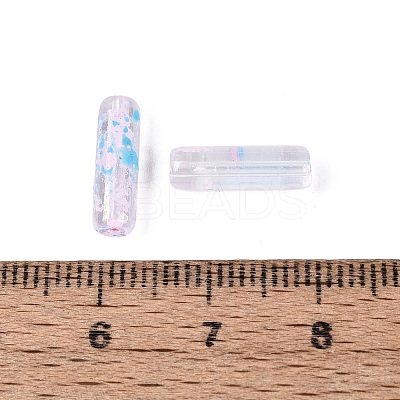 Picasso Transparent Glass Bugle Beads SEED-N010-02A-12-1