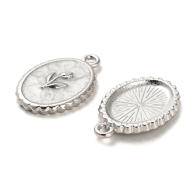 Alloy Enamel Pendants ENAM-R145-05P-1