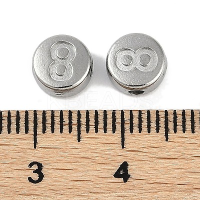 Anti-Tarnish 304 Stainless Steel Beads STAS-L082-018P-09-1