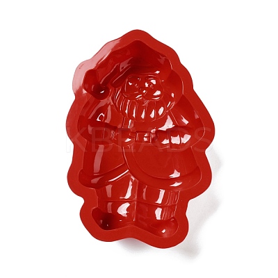 DIY Christmas Santa Claus Food Grade Silicone Molds DIY-G052-A02-1