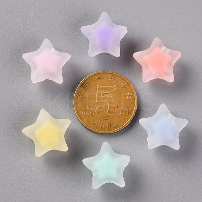 Transparent Acrylic Beads X-TACR-S152-02C-1