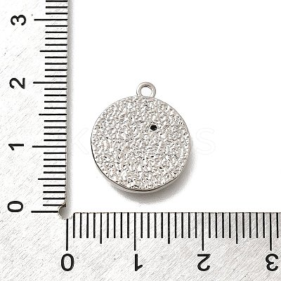 Brass Micro Pave Cubic Zirconia Pendants LS-KK-Q035-16B-P-1