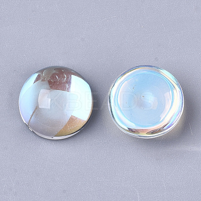 Transparent Glass Cabochons EGLA-N004-03B-01-1