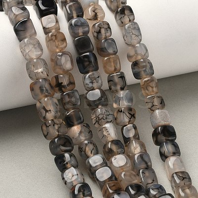 Natural Agate Beads Strands G-E469-01D-1