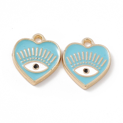 Alloy Enamel Pendants X-ENAM-K066-08E-1
