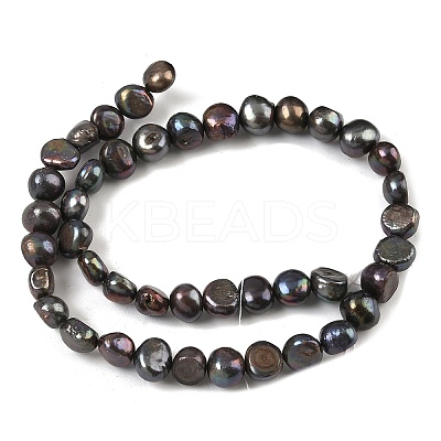 Natural Cultured Freshwater Pearl Beads Strands PEAR-P250214-S-1