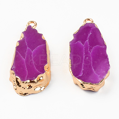 Resin Pendants RESI-R428-016E-1