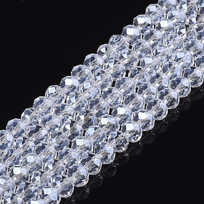 Electroplate Glass Beads Strands EGLA-A044-T3mm-A19-1