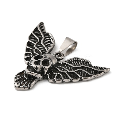 304 Stainless Steel Pendants LS-STAS-Z045-03D-AS-1