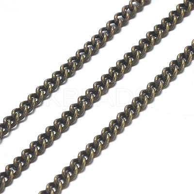 Brass Twisted Chains CHC-S095-AB-NF-1