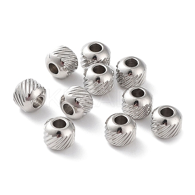 Non-Tarnish 201 Stainless Steel Spacer Beads STAS-K259-14A-P-1