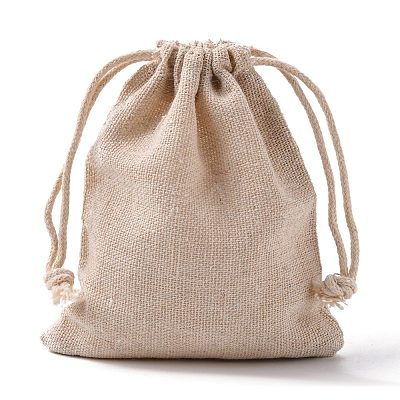 Cotton Packing Pouches Drawstring Bags X-ABAG-R011-10x12-1