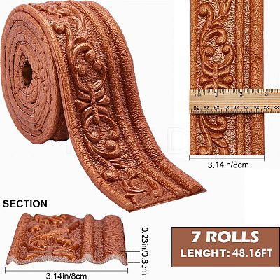7Pcs Self-Adhesive XPE Grain Contact Paper DIY-CP0012-13-1