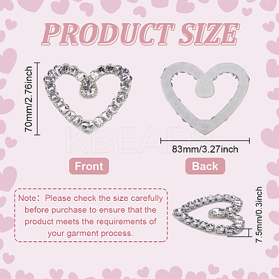 4Pcs Glass Hotfix Rhinestone DIY-FG0007-56B-1