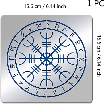 Stainless Steel Cutting Dies Stencils DIY-WH0279-014-1