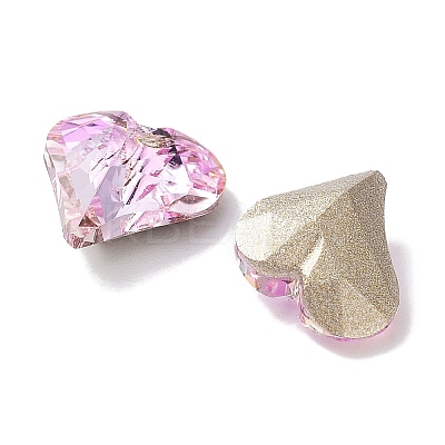 Glass Rhinestone Cabochons RGLA-G020-04B-D123-1