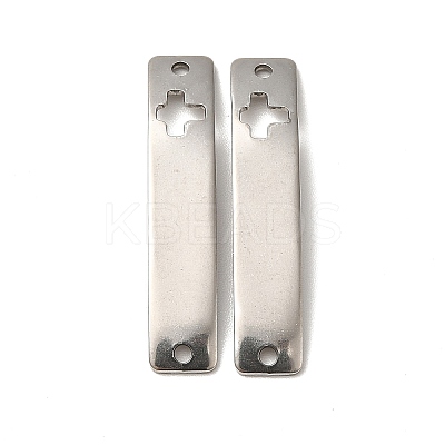 Tarnish Resistant 201 Stainless Steel Connector Charms STAS-D244-32P-E-1