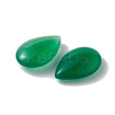 Natural Green Onyx Agate Beads G-F741-01A-02-1