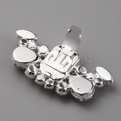 Detachable Flower Shoe Decoration AJEW-WH0235-72-1