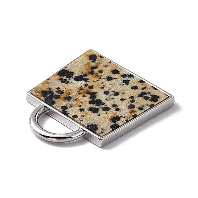 Natural Dalmatian Jasper Pendants G-G977-04P-04-1