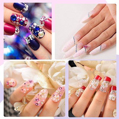 60g Resin patch multi size mixed pearl patch DIY jewelry accessories(2 bags) JX586D-1