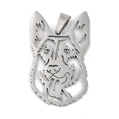 304 Stainless Steel Pendants STAS-R135-21P-1