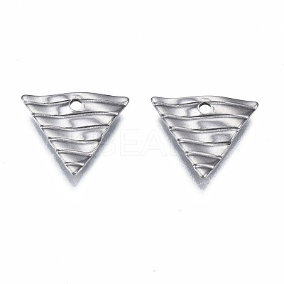 Non-Tarnish 304 Stainless Steel Charms STAS-S080-056P-NR-1