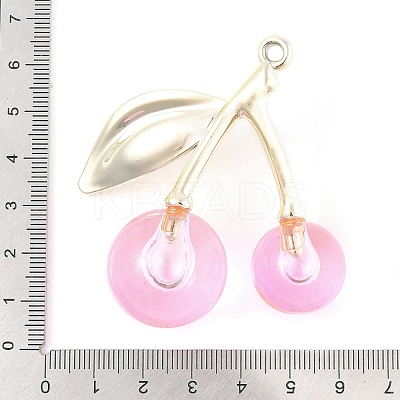 Plating Acrylic Big Pendants PACR-Z001-02B-1