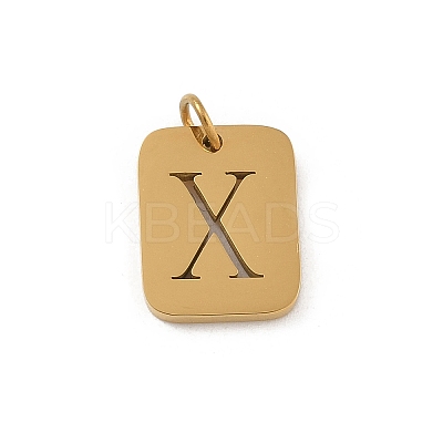 304 Stainless Steel Charms STAS-R001-01G-X-1