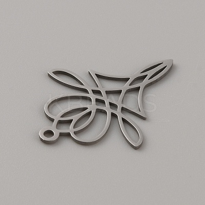 201 Stainless Steel Pendants STAS-TAC0017-06P-1
