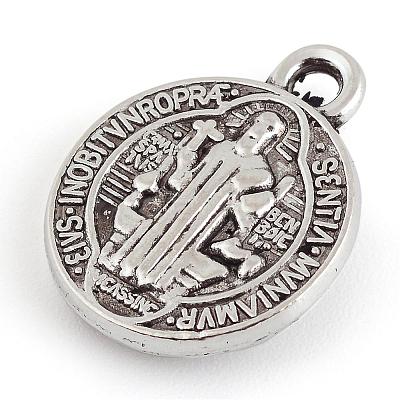 Tibetan Style Alloy Pendants TIBE-S298-190AS-LF-1