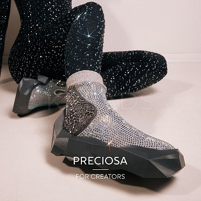 Preciosa® Crystal Hotfix Flatback Stones Y-PRC-HSS12-23980-230-1