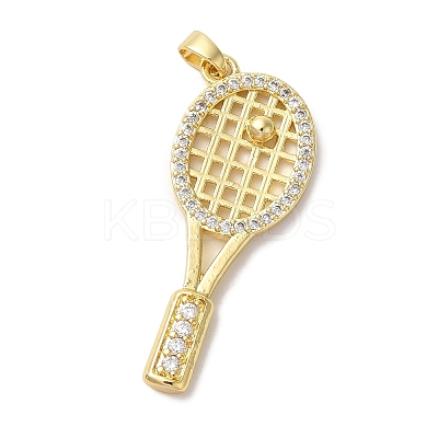 Brass Micro Pave Cubic ZircBrass Micro Pave Cubic Zirconia Pendants X-KK-S391-08G-01-1