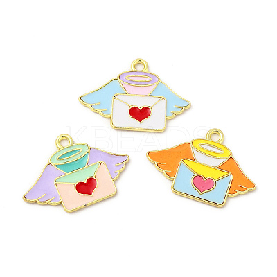 Rack Plating Alloy Pendants FIND-C018-35LG-1