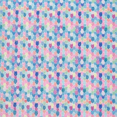 Mermaid Fish Scale Pattern PU Leather Fabric AJEW-WH0149C-04-1