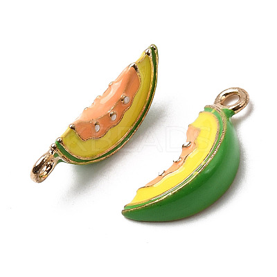 Alloy Enamel Pendants PALLOY-T094-06A-1