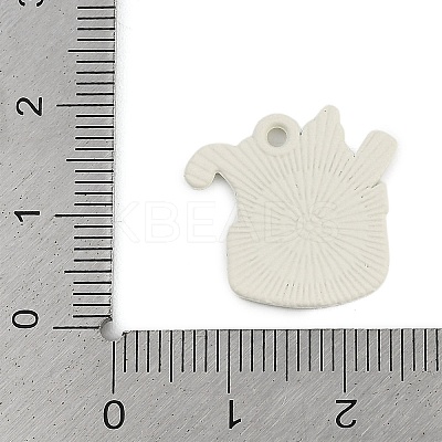 Christmas Theme Spray Painted Alloy Enamel Pendants ENAM-Z020-01E-1